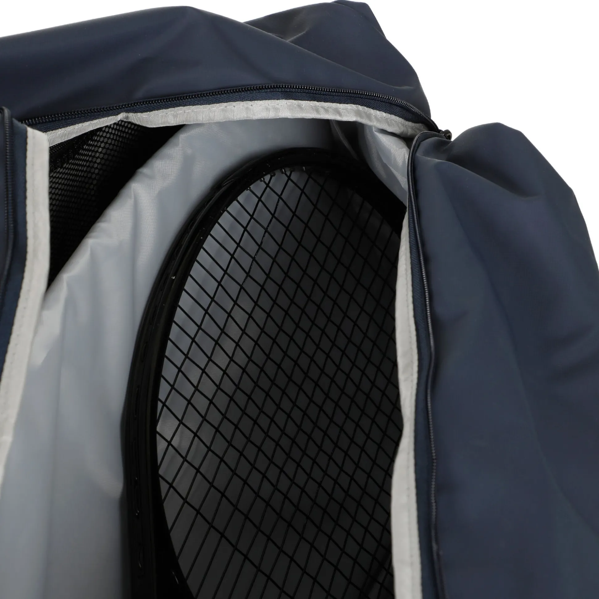 Fashion Tour Endurance Navy Rackpack Racket Bag - Black, White Racket Bags