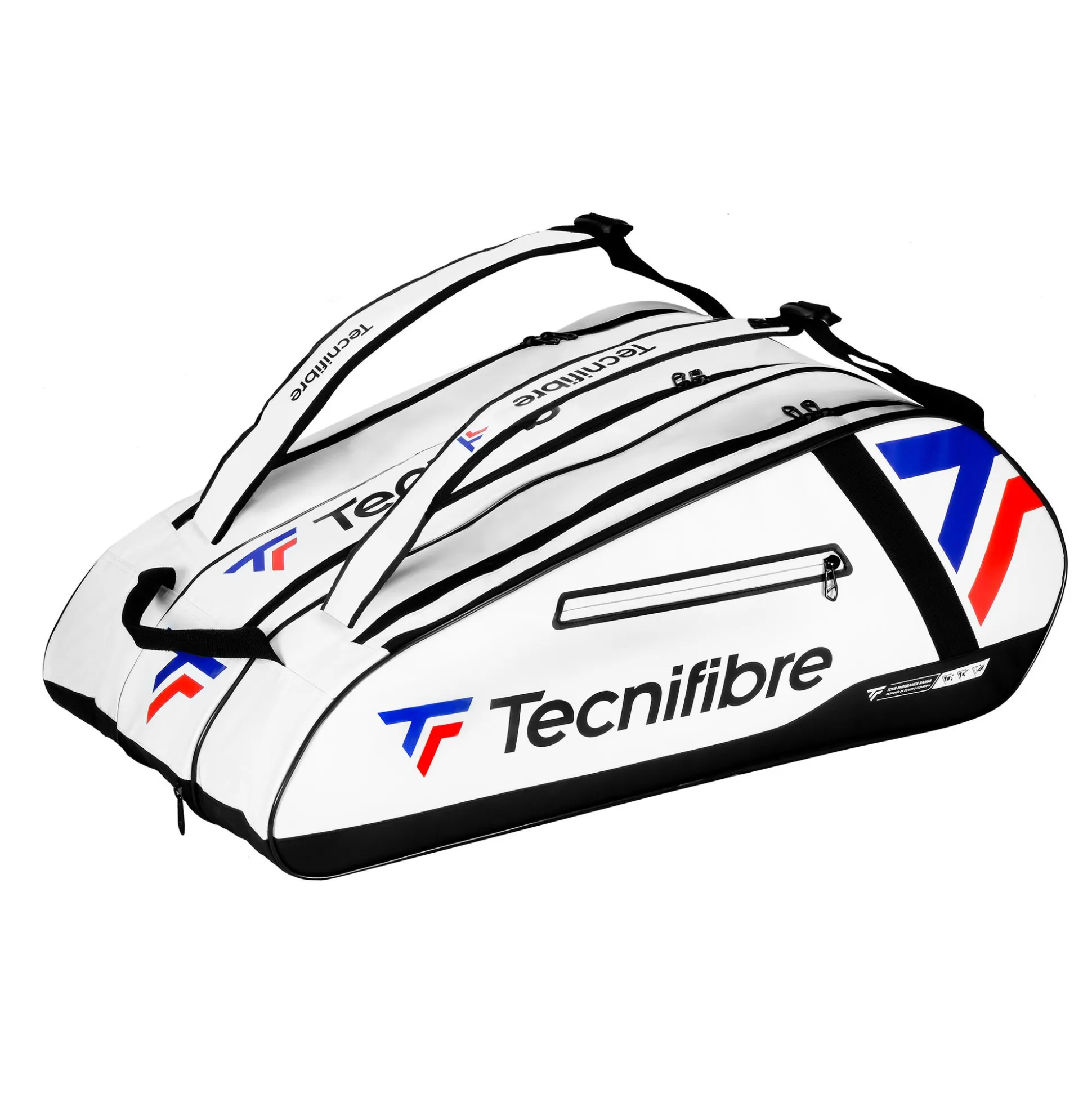 Hot Tour Endurance Racket Bag 15 Pack - White, Black Racket Bags