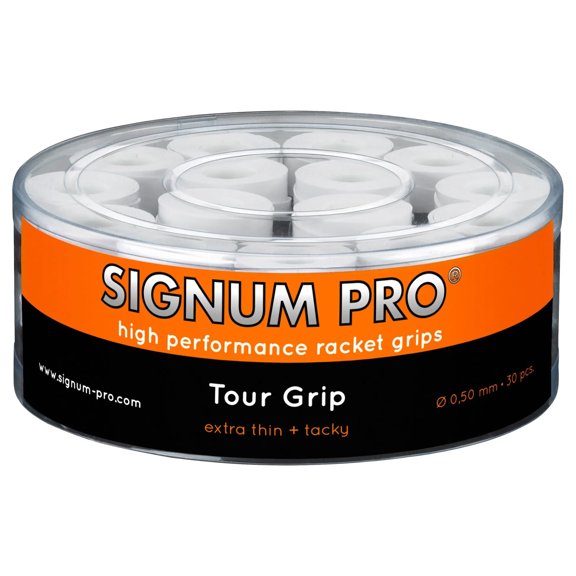 Flash Sale Tour Grip 30 Pack - White Grips