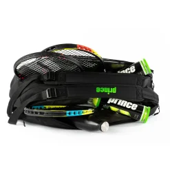 Discount Tour Racket Bag 9 Pack - Black, Green Racket Bags