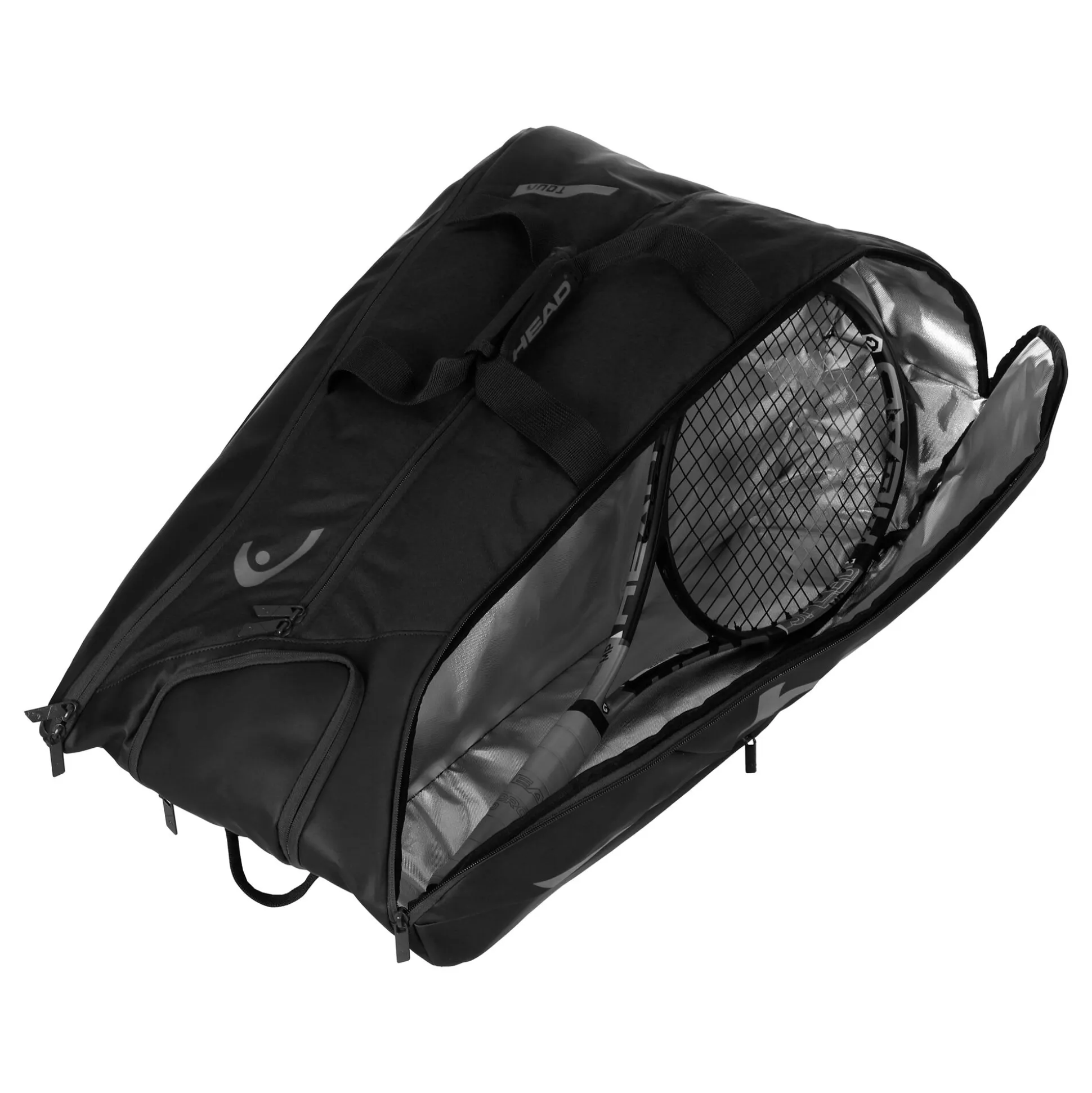 Cheap Tour Team Racquet Bag XL Racket Bag - Black Racket Bags