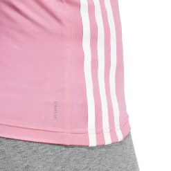 Shop Training ES 3 Stripes Tank Top Women - Pink, White Tops