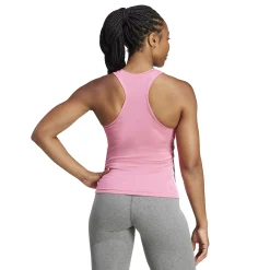 Shop Training ES 3 Stripes Tank Top Women - Pink, White Tops