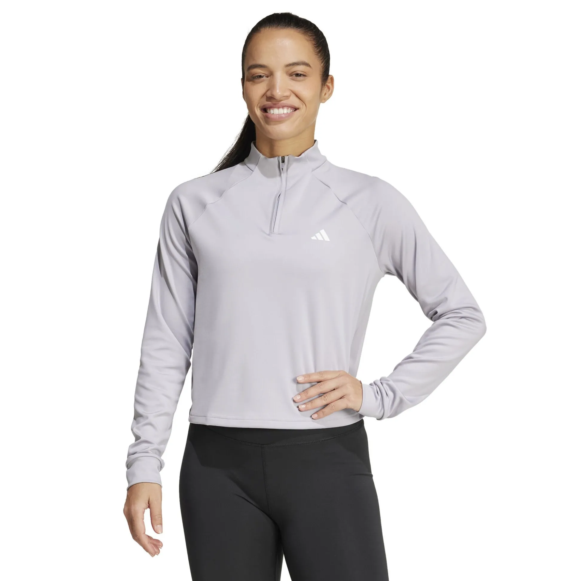 Fashion Training Essential 1/4 Zip Long Sleeve Women - Shirts
