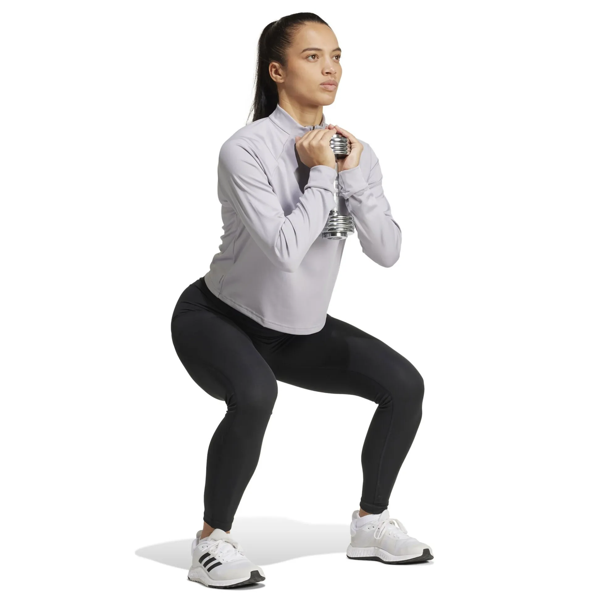 Fashion Training Essential 1/4 Zip Long Sleeve Women - Shirts