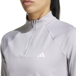 Fashion Training Essential 1/4 Zip Long Sleeve Women - Shirts