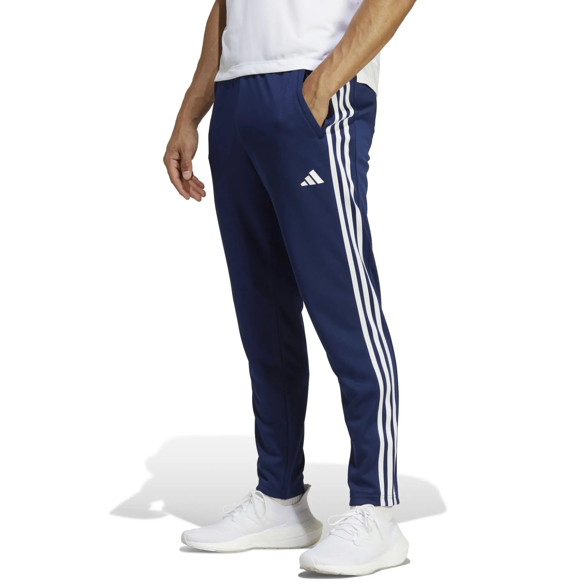 Online Training Essential Base 3 Training Pants Men - Dark Blue, White Pants