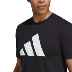 Flash Sale Training Essential Feel Ready Logo T-Shirt Men - Black, White Shirts