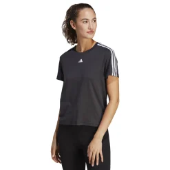 Discount Training Essential 3Stripes T-Shirt Women - Black, White Shirts