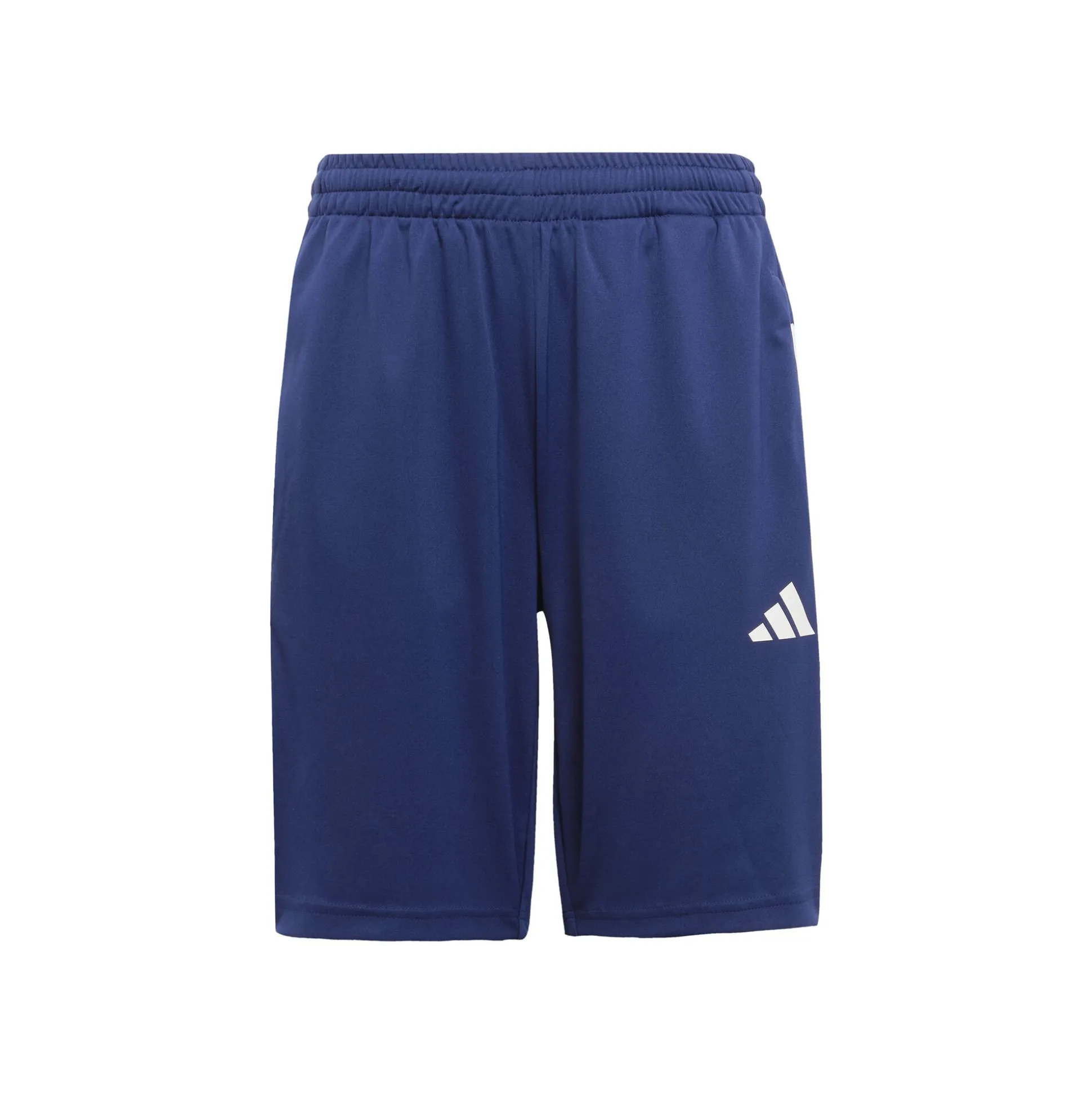 New Training Essentials 3 Stripes Shorts Kids - Dark Blue, White Shorts
