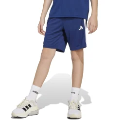 New Training Essentials 3 Stripes Shorts Kids - Dark Blue, White Shorts