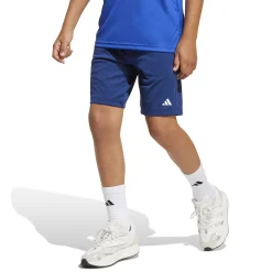 Discount Training Essentials Logo Regular Fit Shorts Kids - Dark Blue Shorts