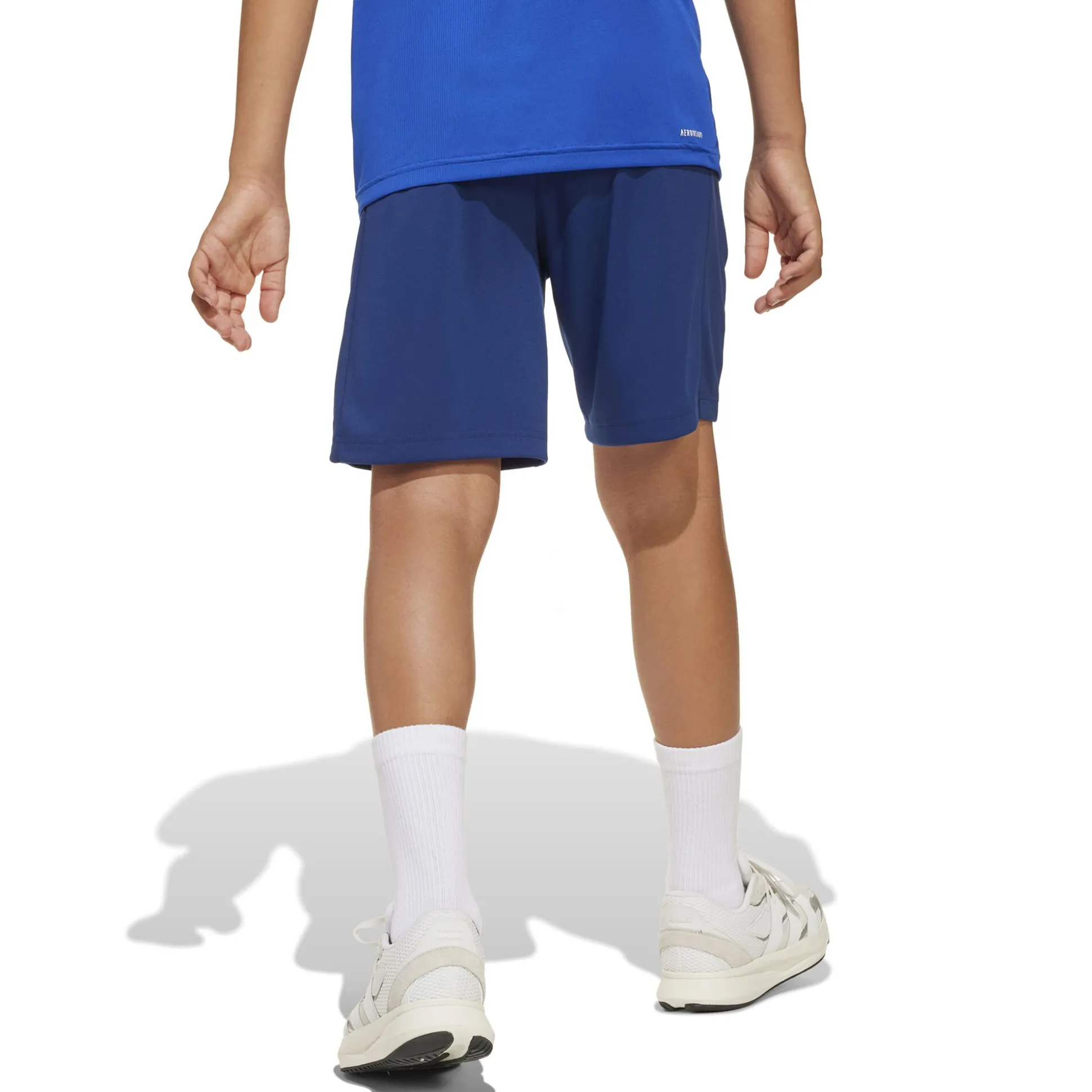 Discount Training Essentials Logo Regular Fit Shorts Kids - Dark Blue Shorts