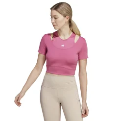Best Training HIIT AEROREADY Crop Training T-Shirt Women - Shirts