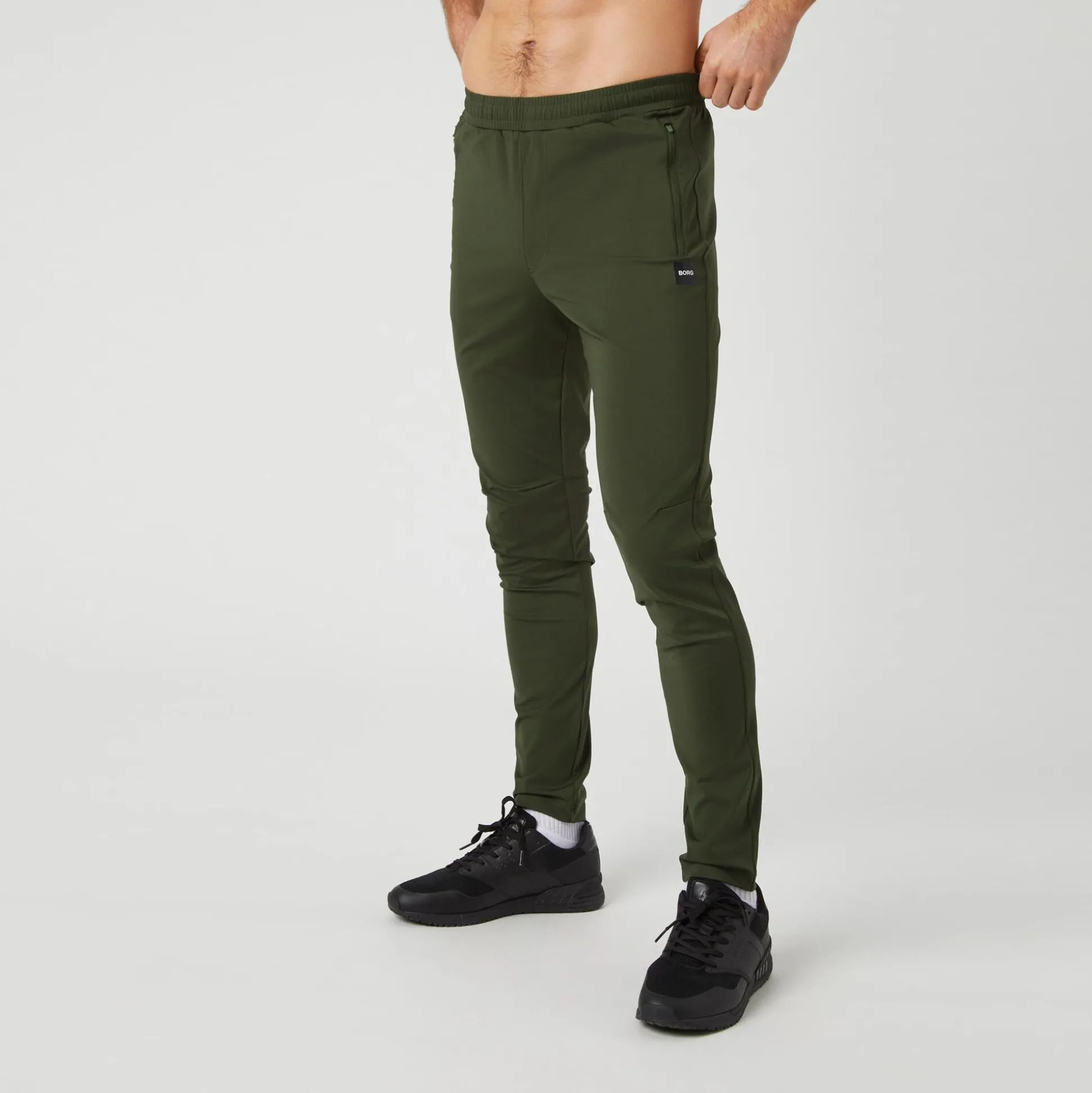 Shop Training Pants Men - Dark Green Pants