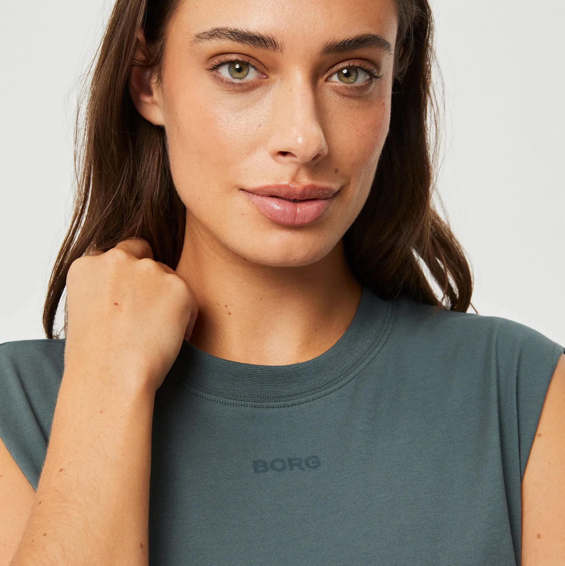 Store Training Tank Top Women - Dark Green Tops