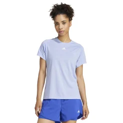 New Training-Essential Crew T-Shirt Women - Light Blue Shirts