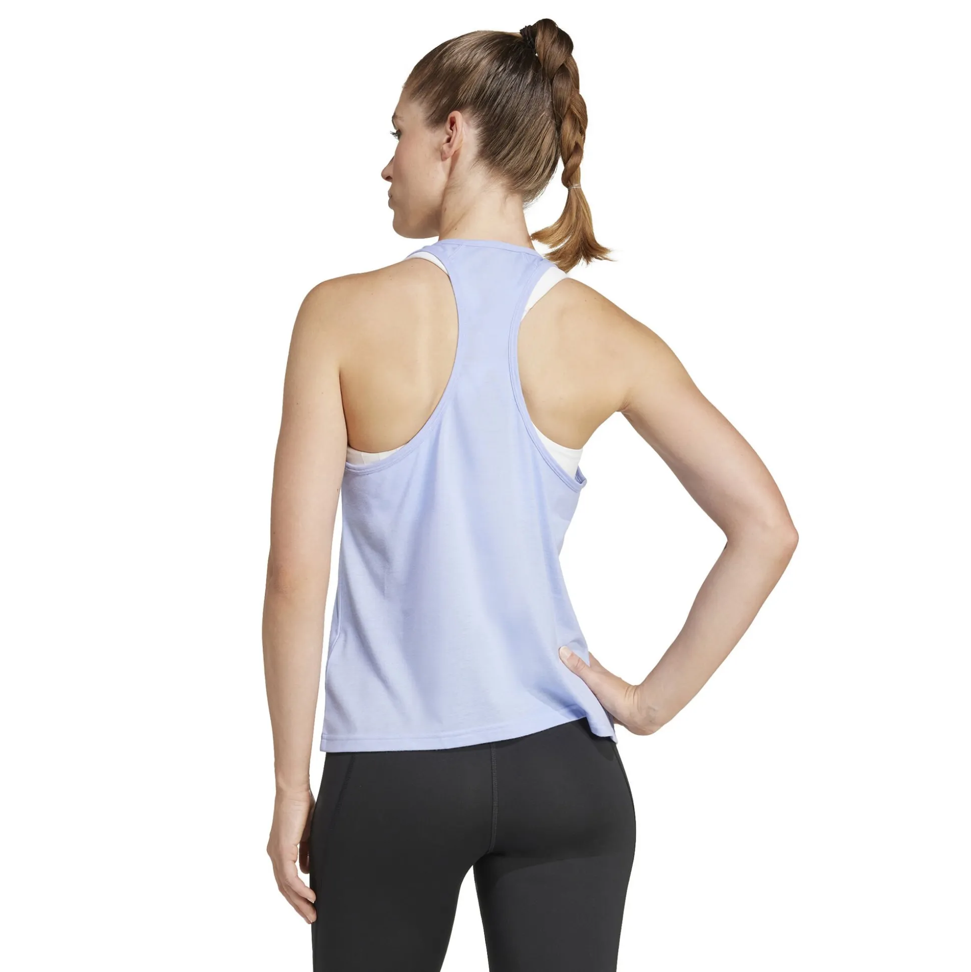 Online Training-Essential MIN Tank Top Women - Light Blue Tops