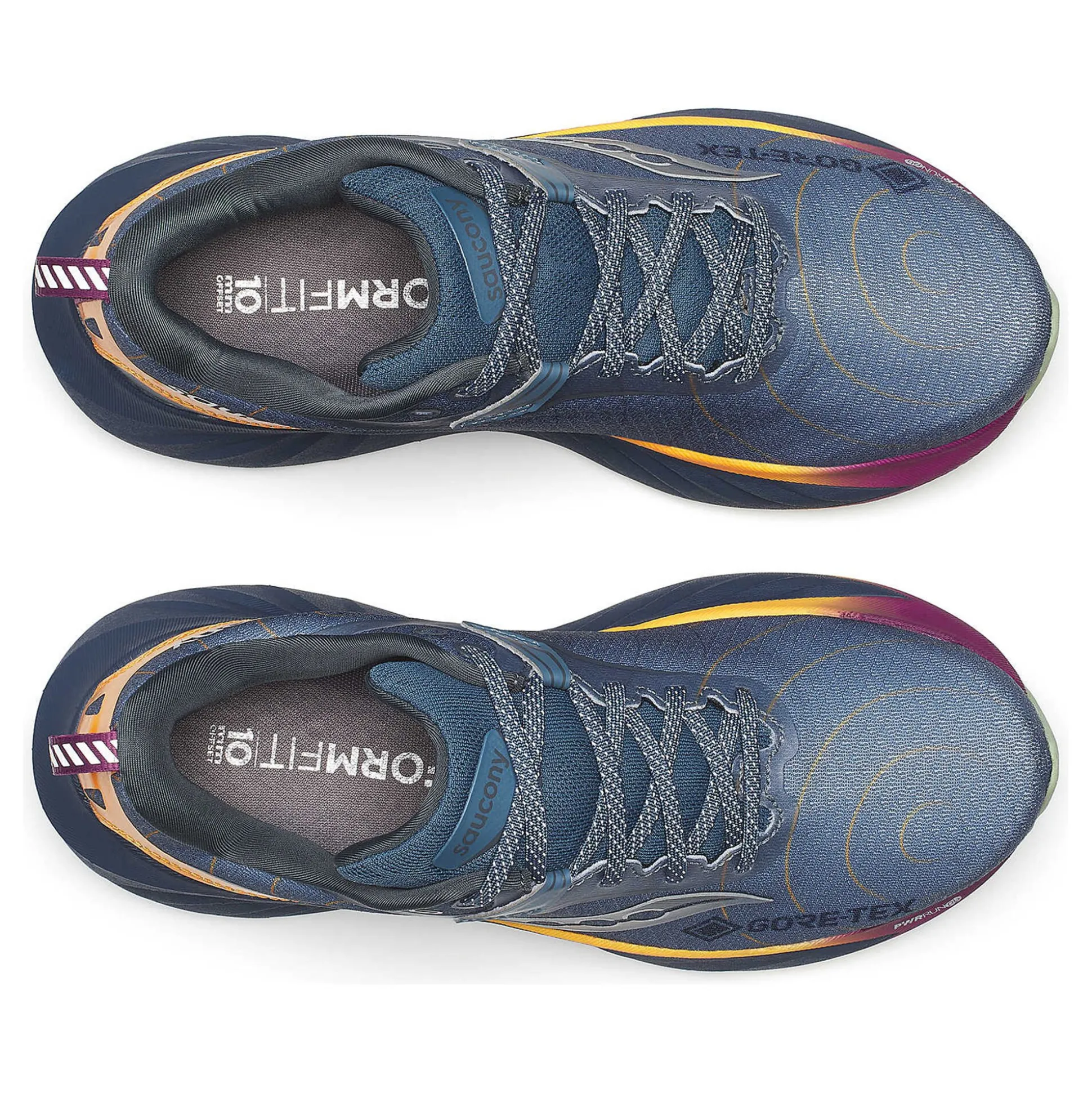 Cheap Triumph 22 GTX Neutral Running Shoe Women - Grey, Orange Running Shoes