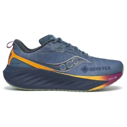 Fashion Triumph 22 GTX Neutral Running Shoe Men - Blue Grey, Orange Running Shoes