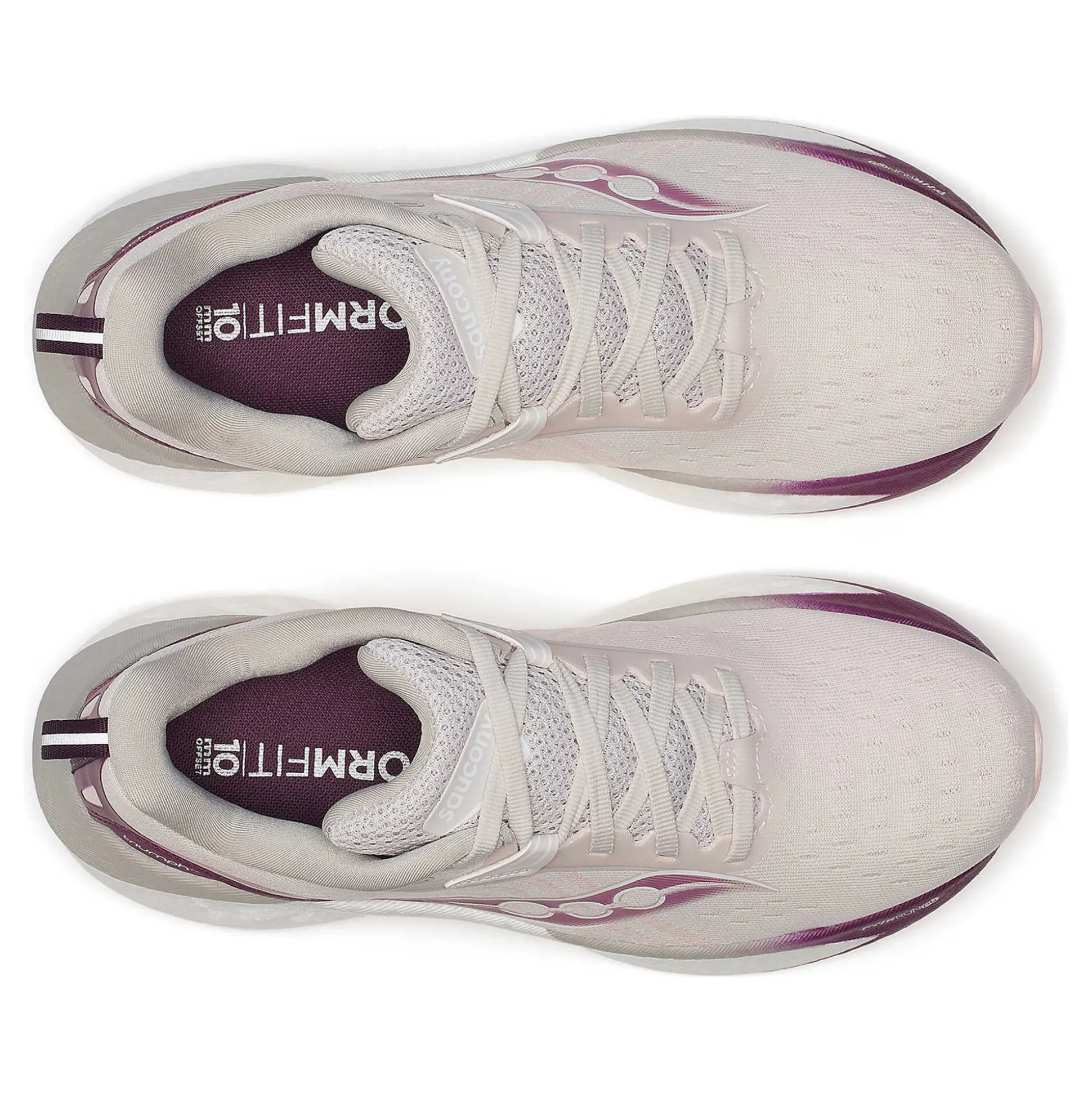 Outlet Triumph 22 Neutral Running Shoe Women - White, Violet Running Shoes