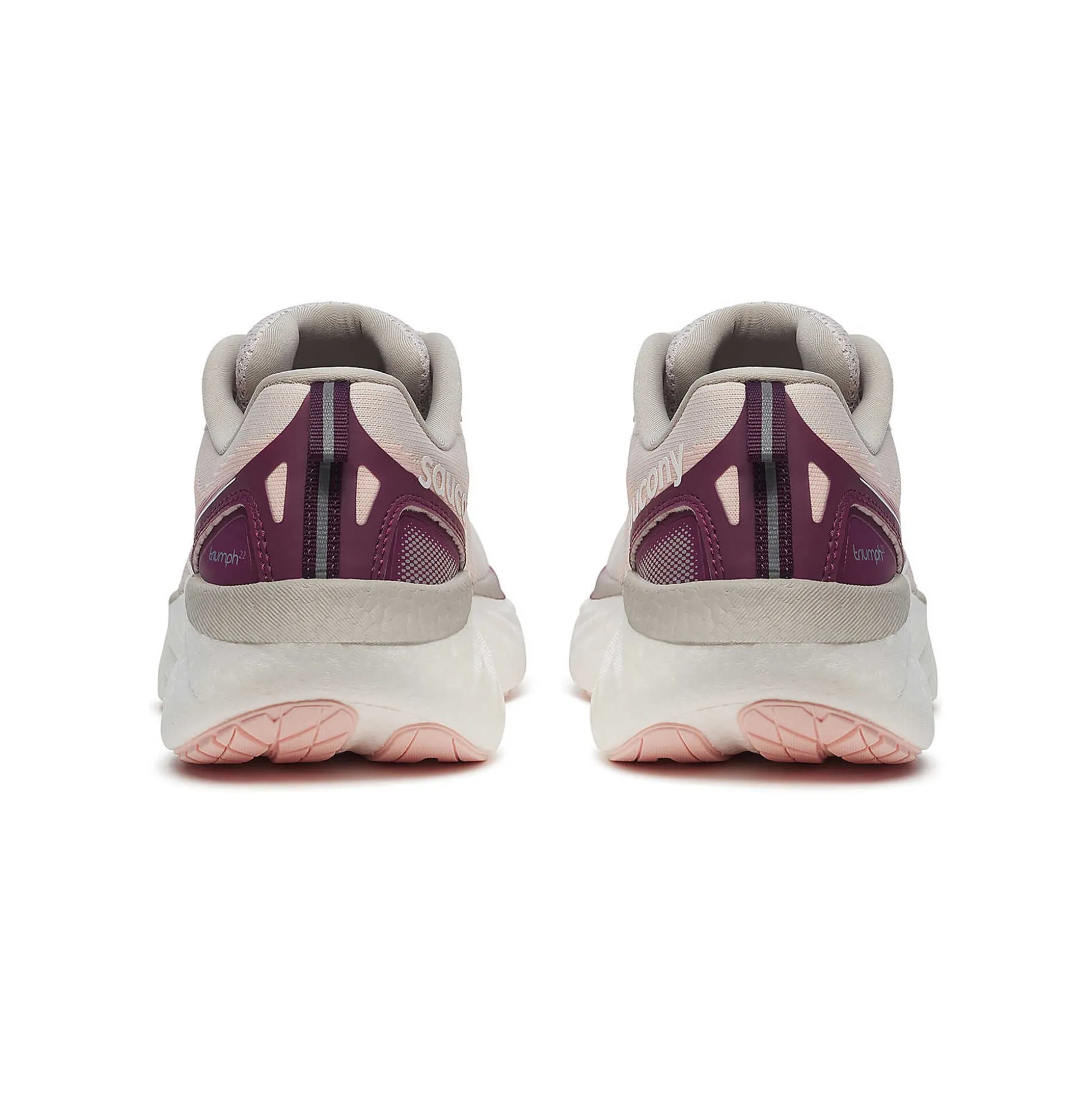 Outlet Triumph 22 Neutral Running Shoe Women - White, Violet Running Shoes