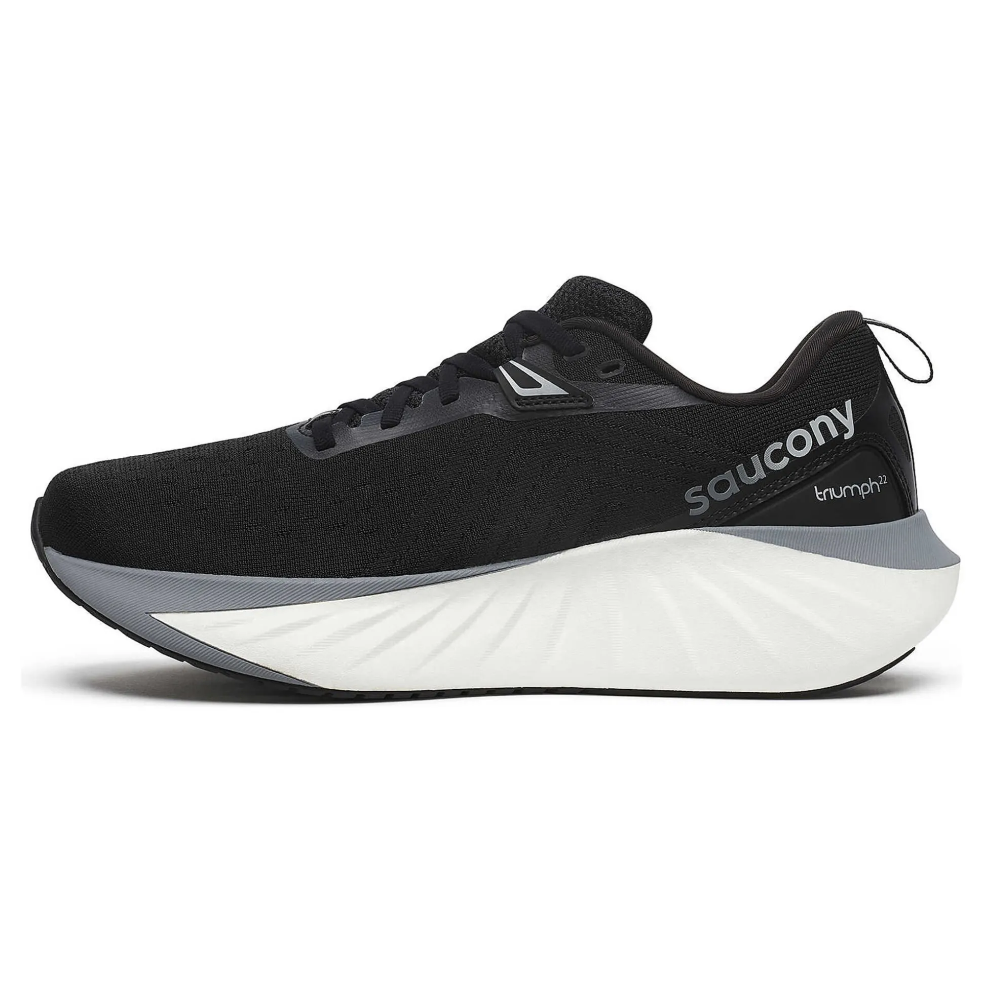 Sale Triumph 22 Neutral Running Shoe Men - Black, White Running Shoes