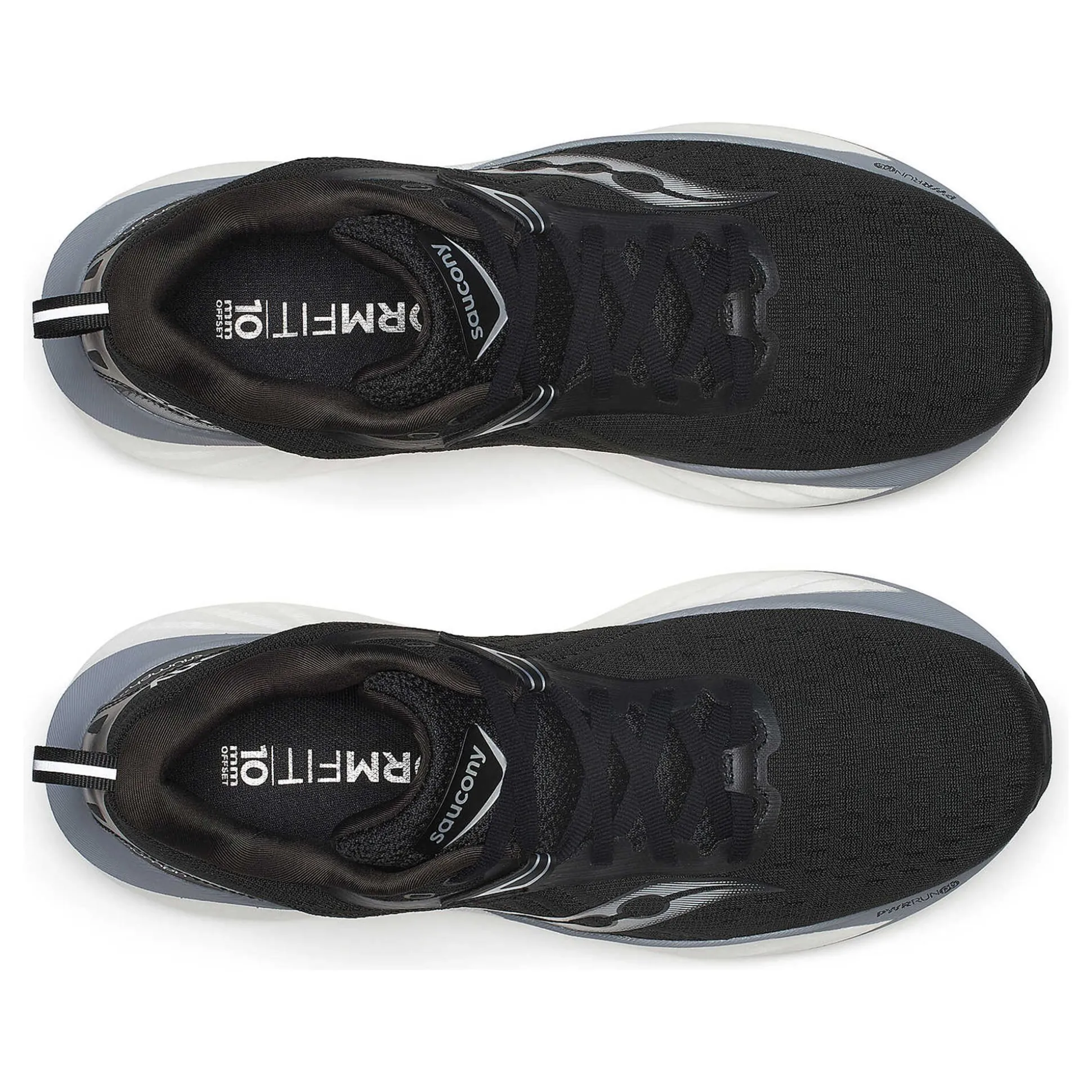 Sale Triumph 22 Neutral Running Shoe Men - Black, White Running Shoes