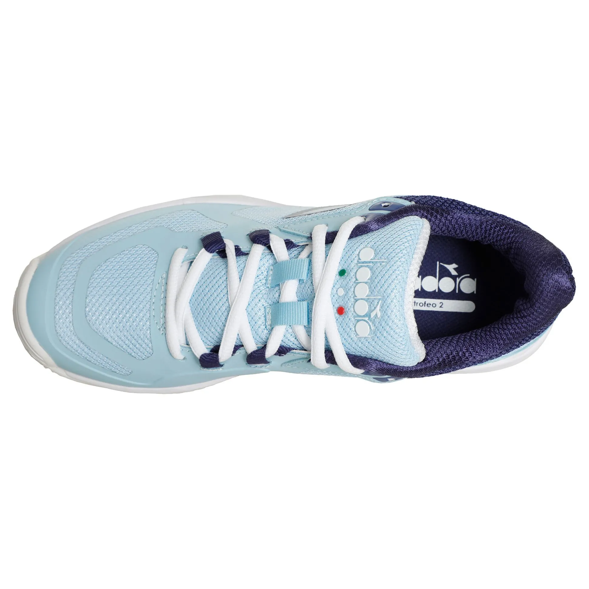 Cheap Trofeo 2 Clay Court Shoe Women - Light Blue, Dark Blue Clay Court Shoes