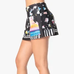 Discount Tropical Sublime Skirt Women - Black, Multicoloured Skirts