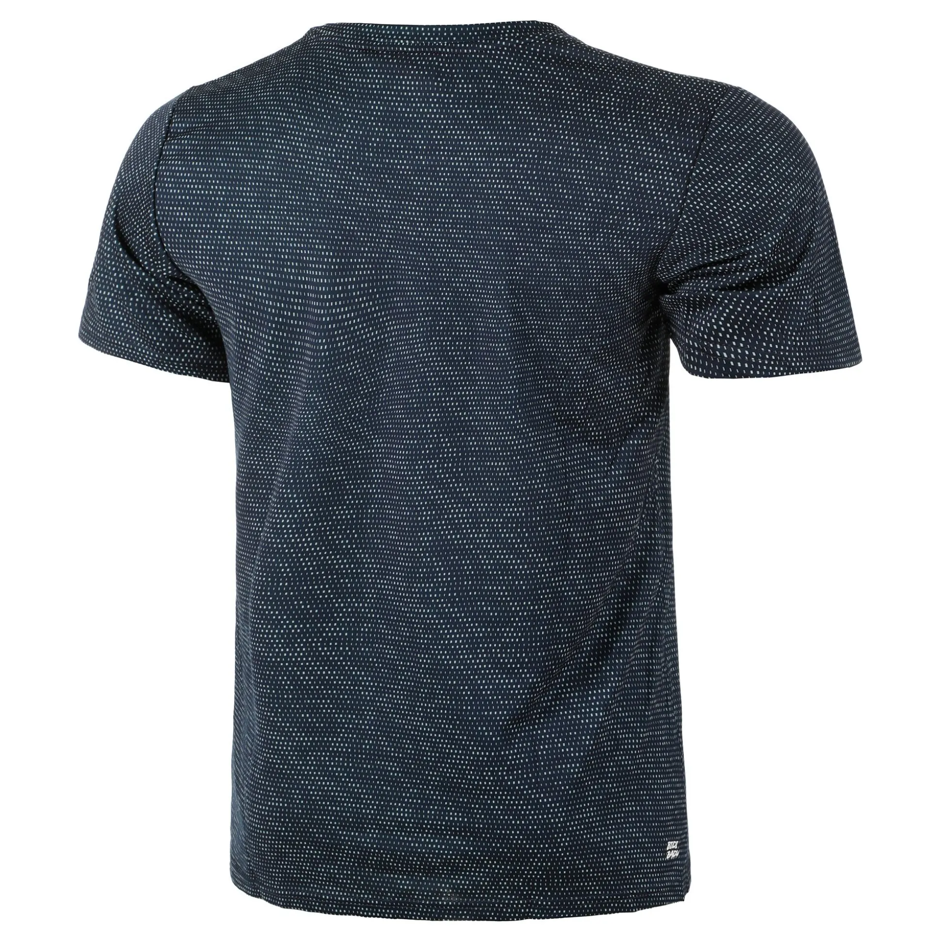 Hot Twiggy Crew Two Colored T-Shirt Men - Dark Blue Shirts