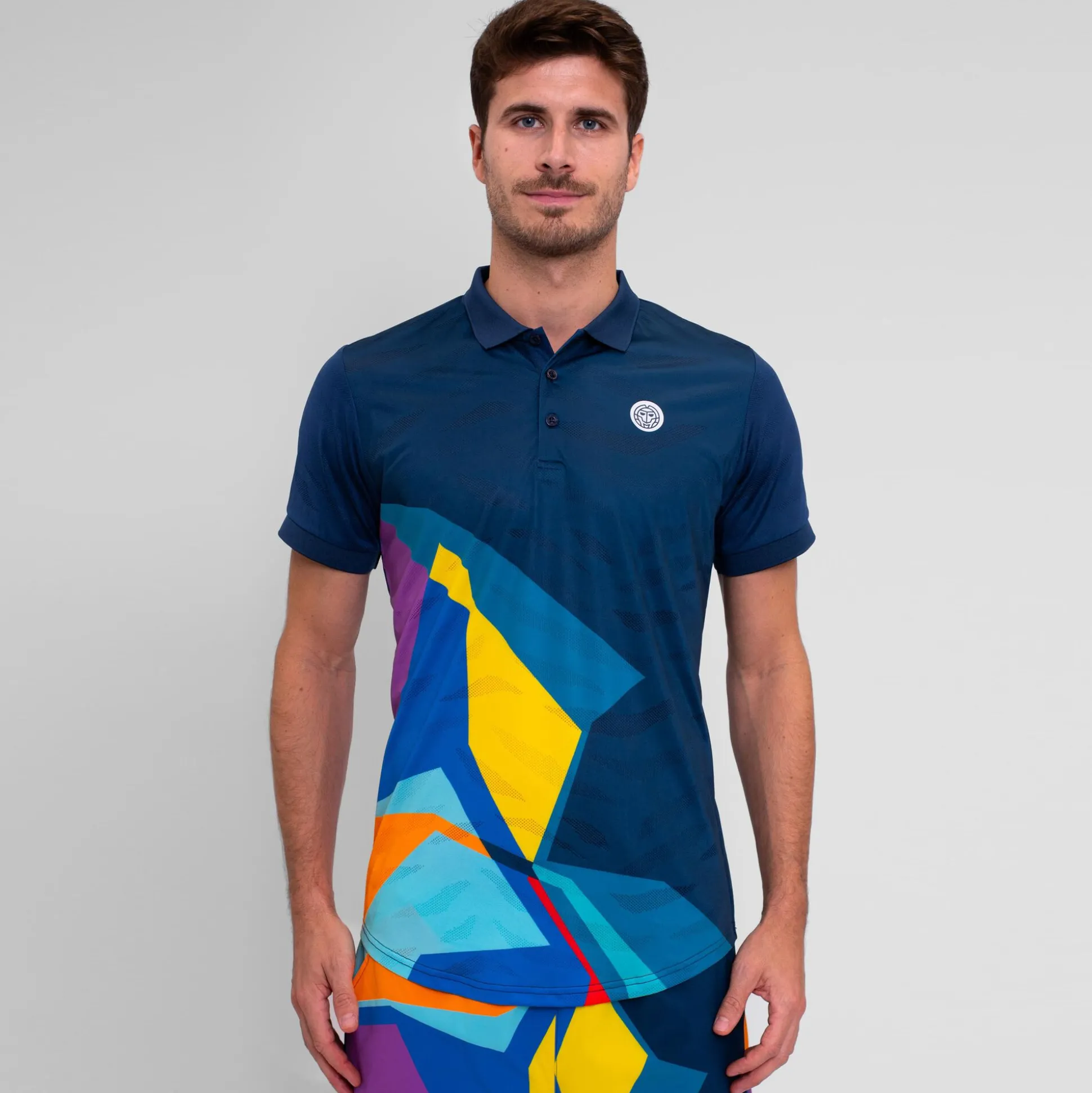 Clearance Twiggy Polo Men - Dark Blue, Multicoloured Shirts