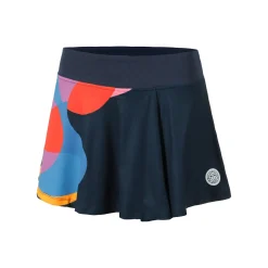 Flash Sale Twiggy Printed Wavy Skirt Women - Dark Blue, Multicoloured Skirts