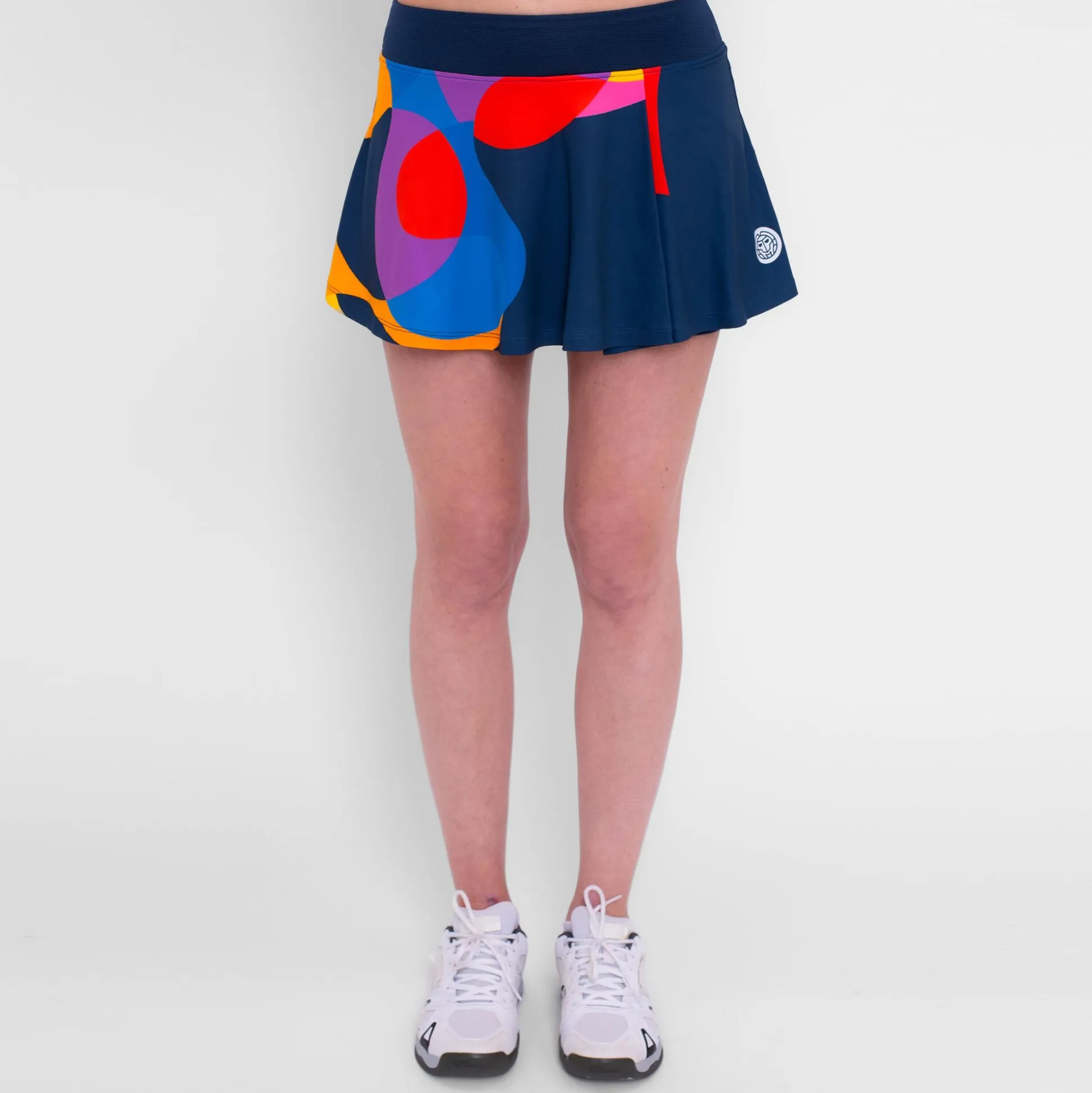 Flash Sale Twiggy Printed Wavy Skirt Women - Dark Blue, Multicoloured Skirts