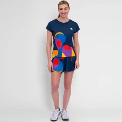 Flash Sale Twiggy Printed Wavy Skirt Women - Dark Blue, Multicoloured Skirts