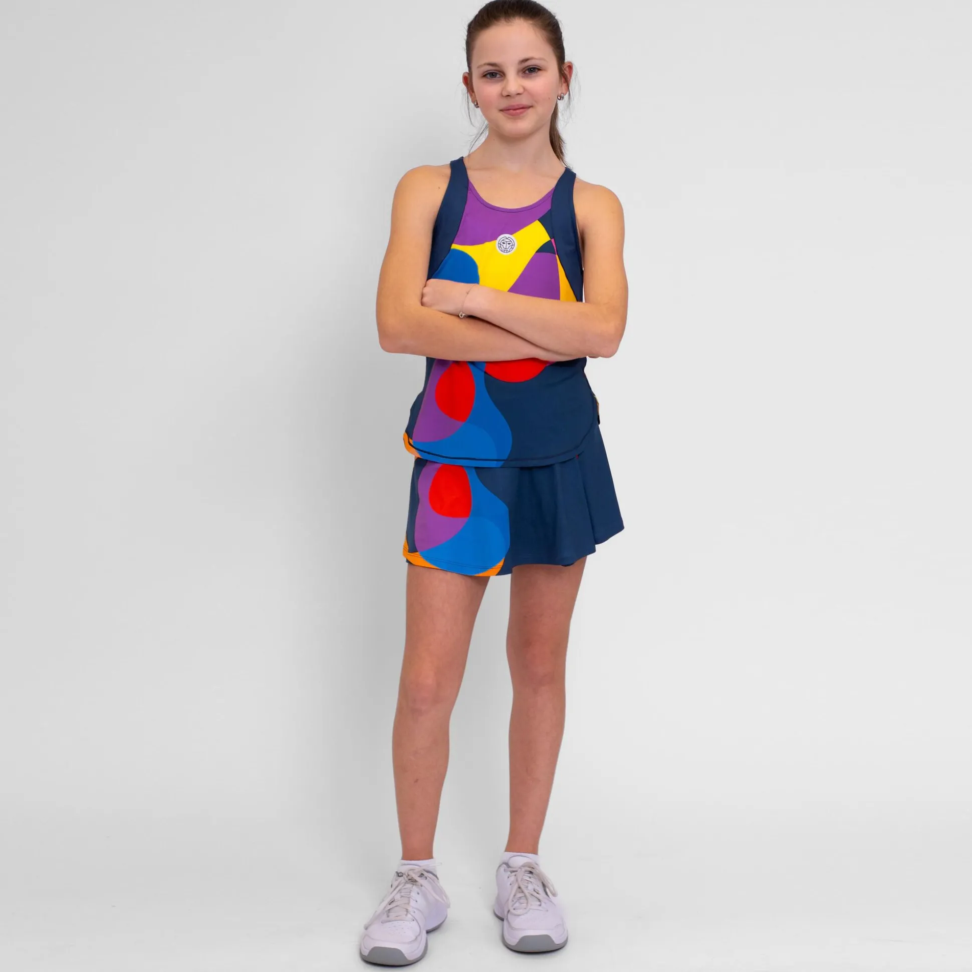 Sale Twiggy Skirt Girls - Dark Blue, Multicoloured Skirts
