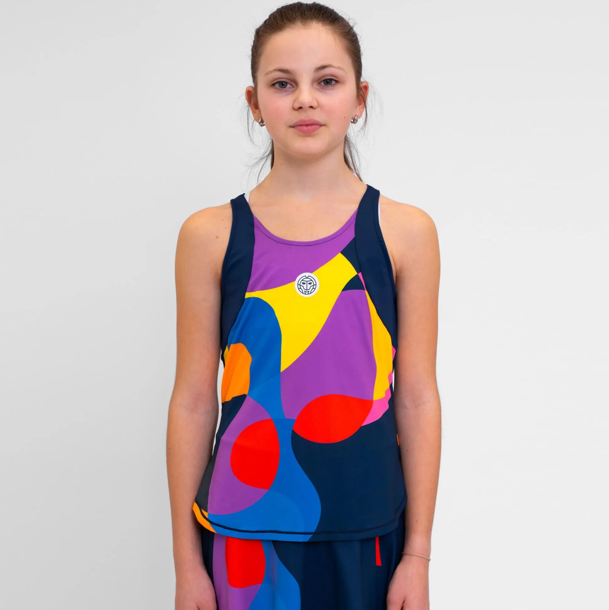 Best Twiggy Tank Top Girls - Dark Blue, Multicoloured Tops