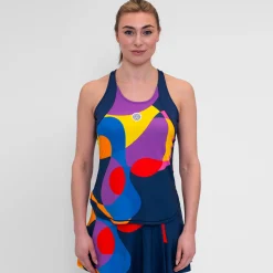 Sale Twiggy Tank Top Women - Dark Blue, Multicoloured Tops