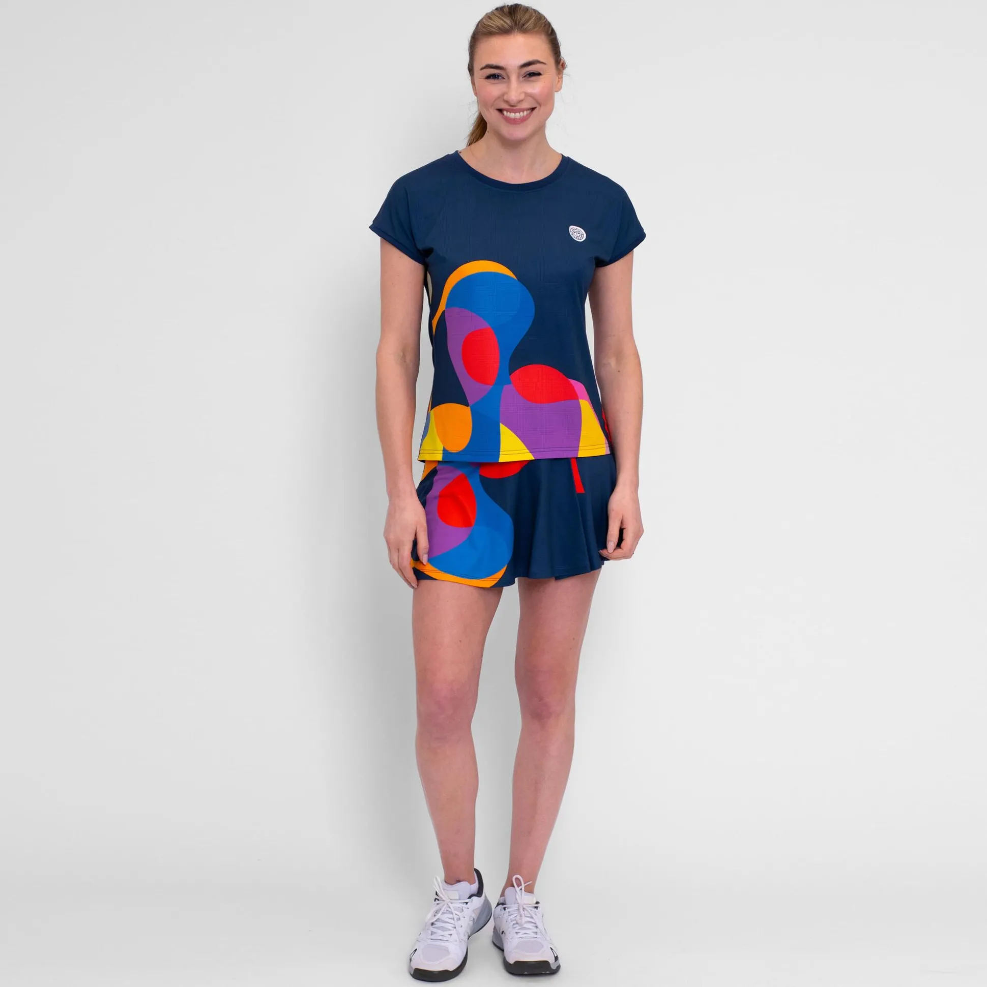 New Twiggy T-Shirt Women - Dark Blue, Multicoloured Shirts