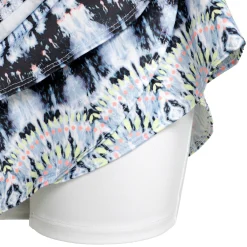 Online Tye Dye Groove Skirt Women - White, Blue Skirts