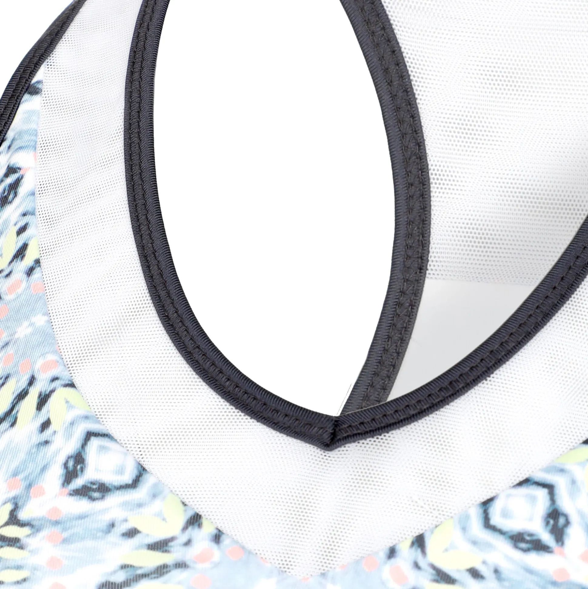 Online Tye Dye Groove Tank Top Women - White, Blue Tops