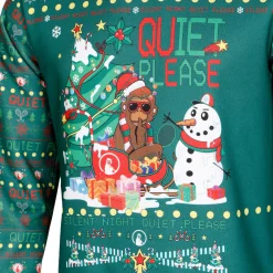 Flash Sale Ugly Christmas Sweatshirt Men - Green, Multicoloured Hoodies & Sweaters