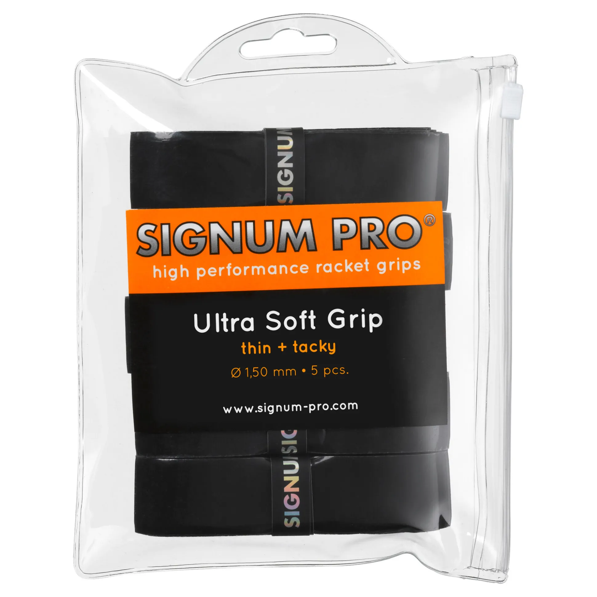 Discount Ultra Soft Grip 5 Pack - Black Grips