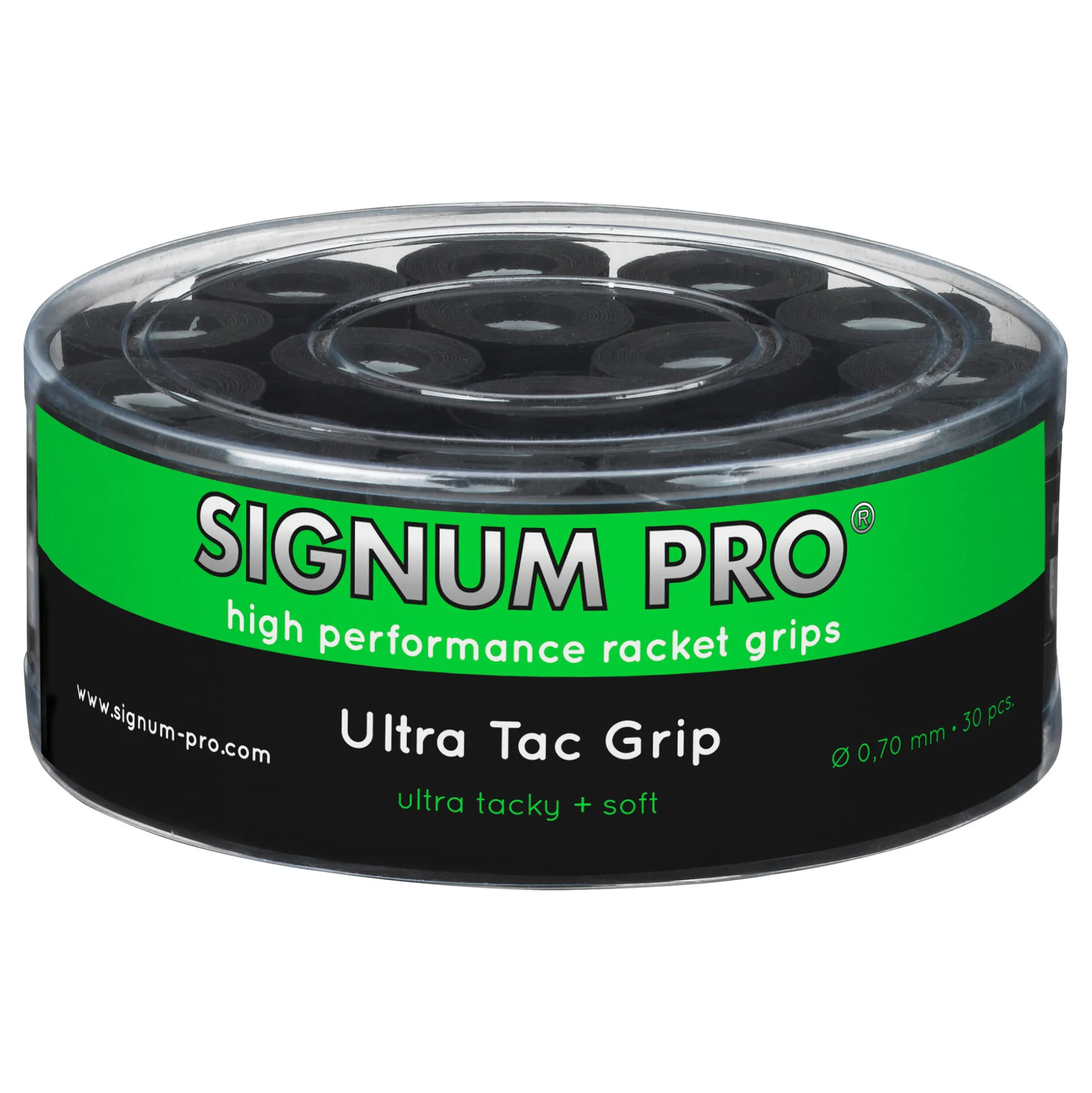Cheap Ultra Tac Grip 30 Pack - Black Grips
