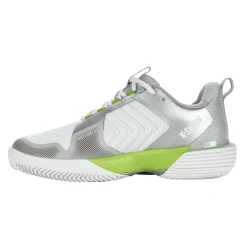 Cheap Ultrashot 3 CLAY Clay Court Shoe Women - White, Lightgrey Clay Court Shoes