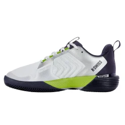 Sale Ultrashot 3 Clay Court Shoe Men - White, Dark Blue Clay Court Shoes