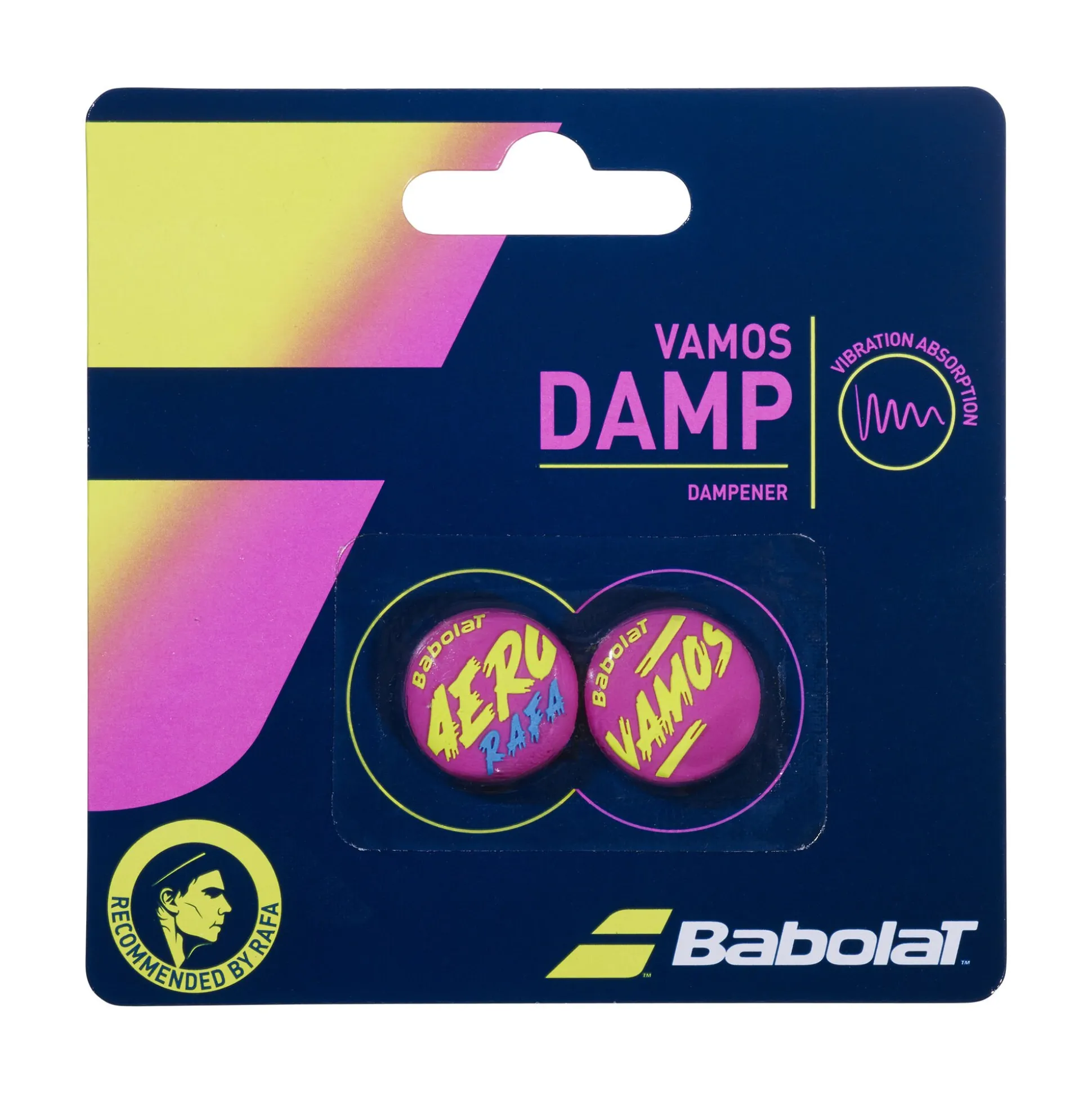 Shop Vamos Rafa Dampener 2 Pack - Multicoloured Racket Accessories
