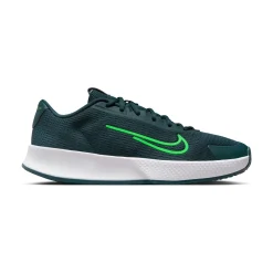 Fashion Vapor Lite 2 Clay Court Shoe Kids - Dark Green, Neon Green Clay Court Shoes