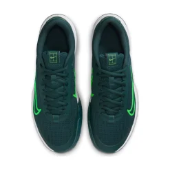 Fashion Vapor Lite 2 Clay Court Shoe Kids - Dark Green, Neon Green Clay Court Shoes