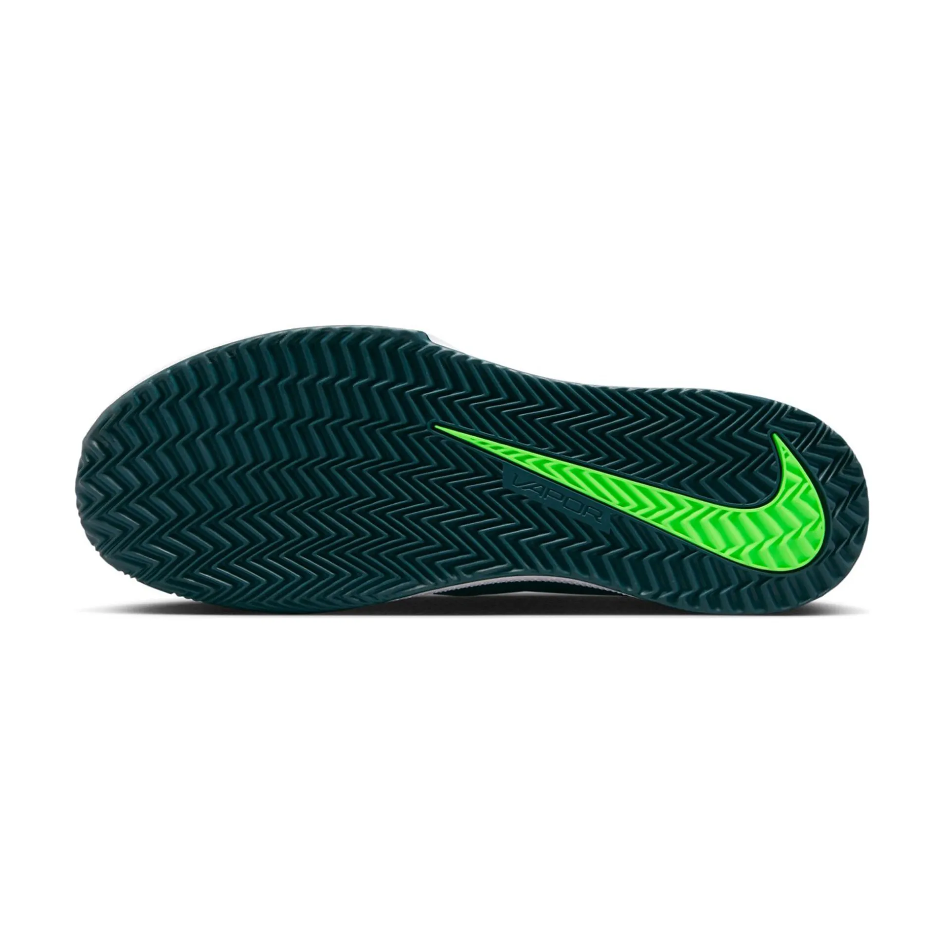 Fashion Vapor Lite 2 Clay Court Shoe Kids - Dark Green, Neon Green Clay Court Shoes